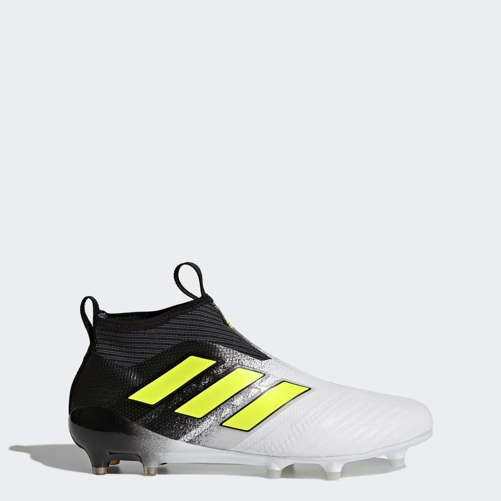Ghete Fotbal Adidas ACE 17+ Purecontrol Firm Ground Barbati Romania - Albi/Galbeni/Negrii S77164
